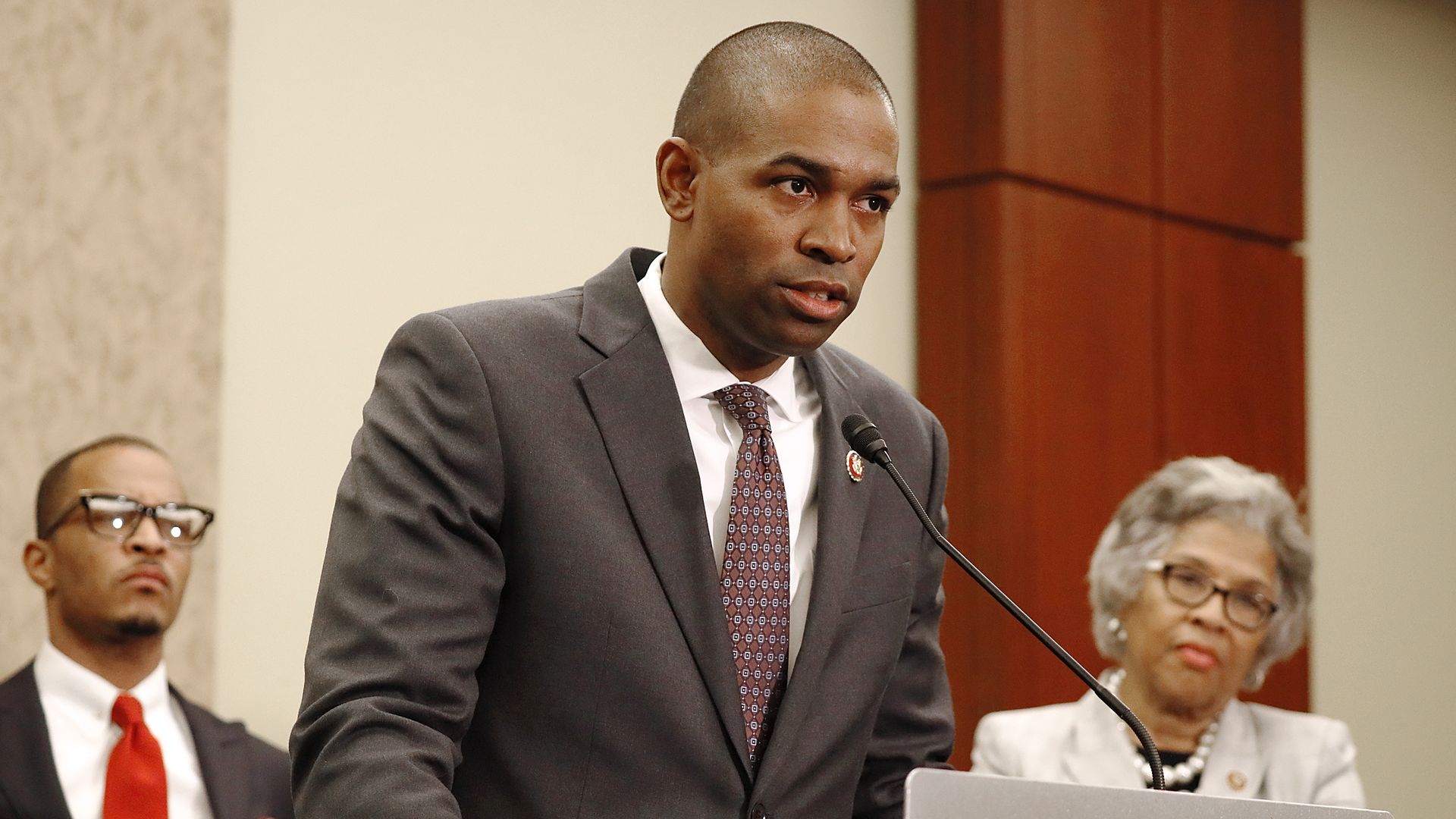 Rep. Antonio Delgado (D-N.Y.) at a Congressional Black Caucus press conference on May 22, 2019.