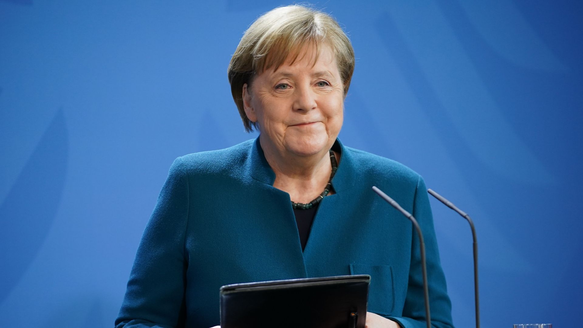 Angela Merkel.