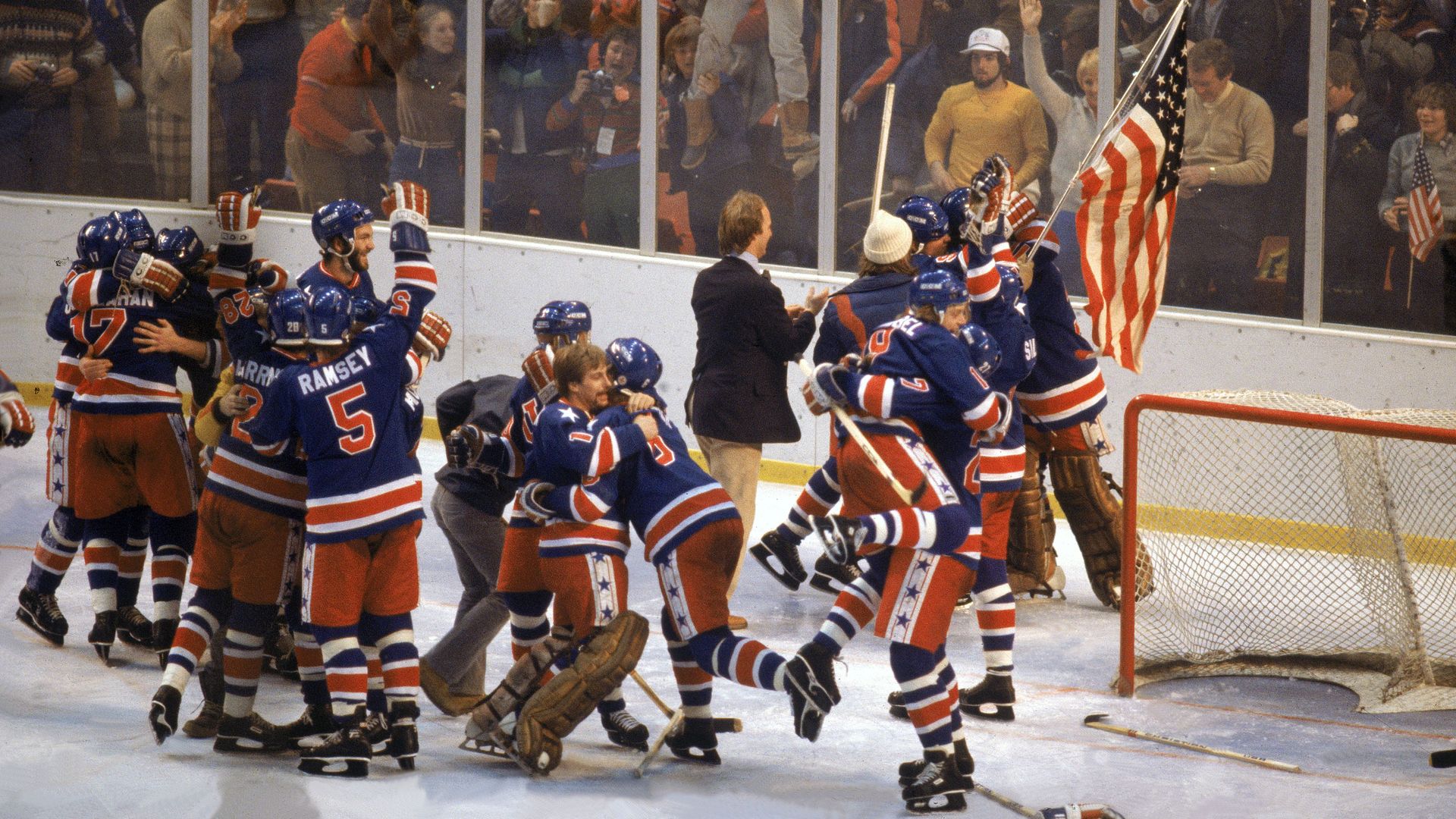 1980 olympics usa wins gold against Finland