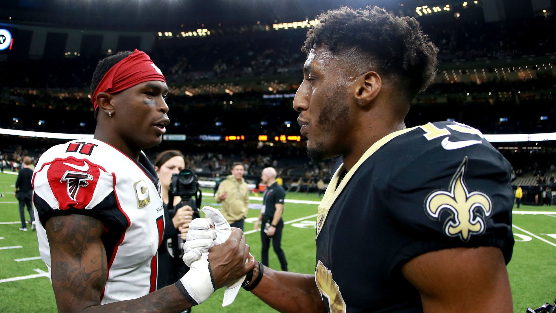 Julio Jones and Michael Thomas