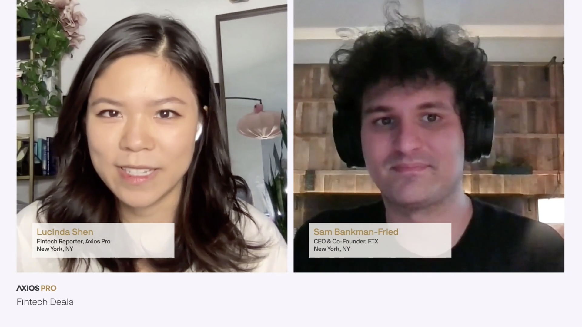 Axios' screenshot of Lucinda speaking with SBF