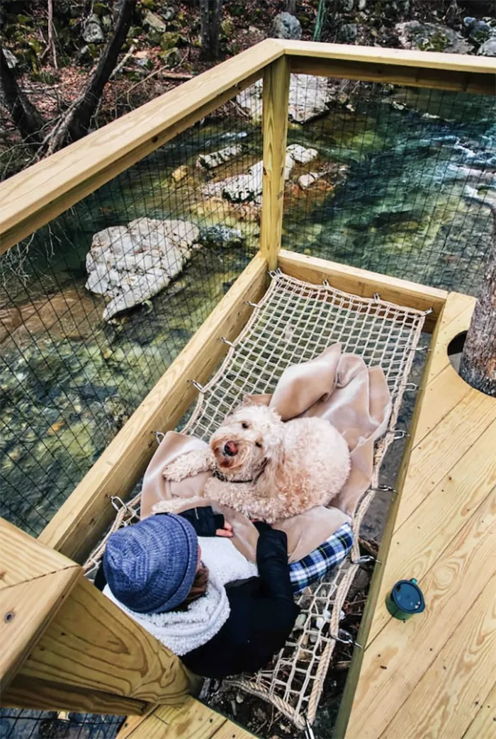 Treehouse Dome lounge