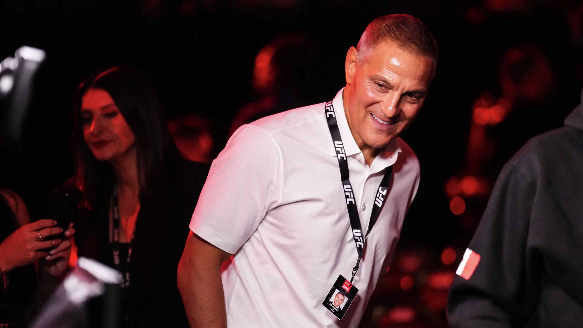 Ari Emanuel attends the UFC 306 at Riyadh Season Noche UFC event at Sphere on September 14, 2024 in Las Vegas, Nevada