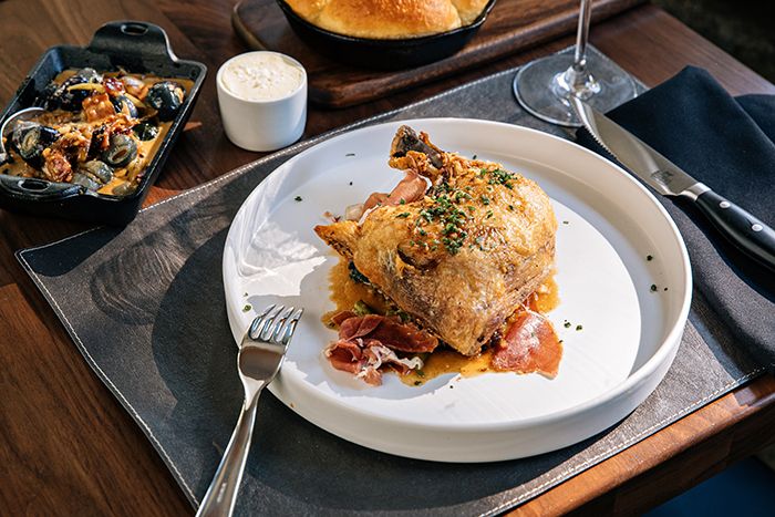 skyline lounge midcentury modern hotel