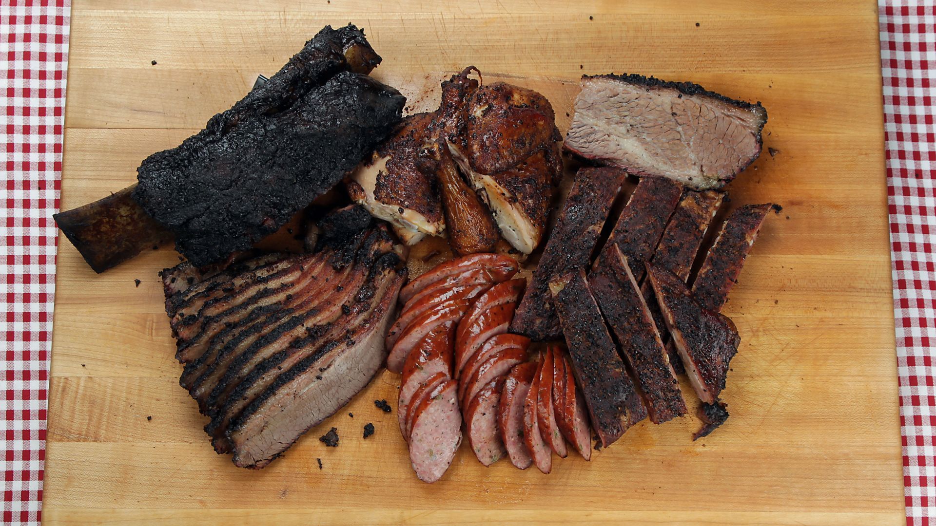 meat on a cutting board