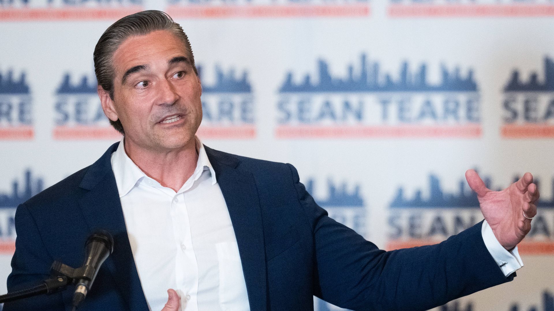 Harris County DA Sean Teare speaks