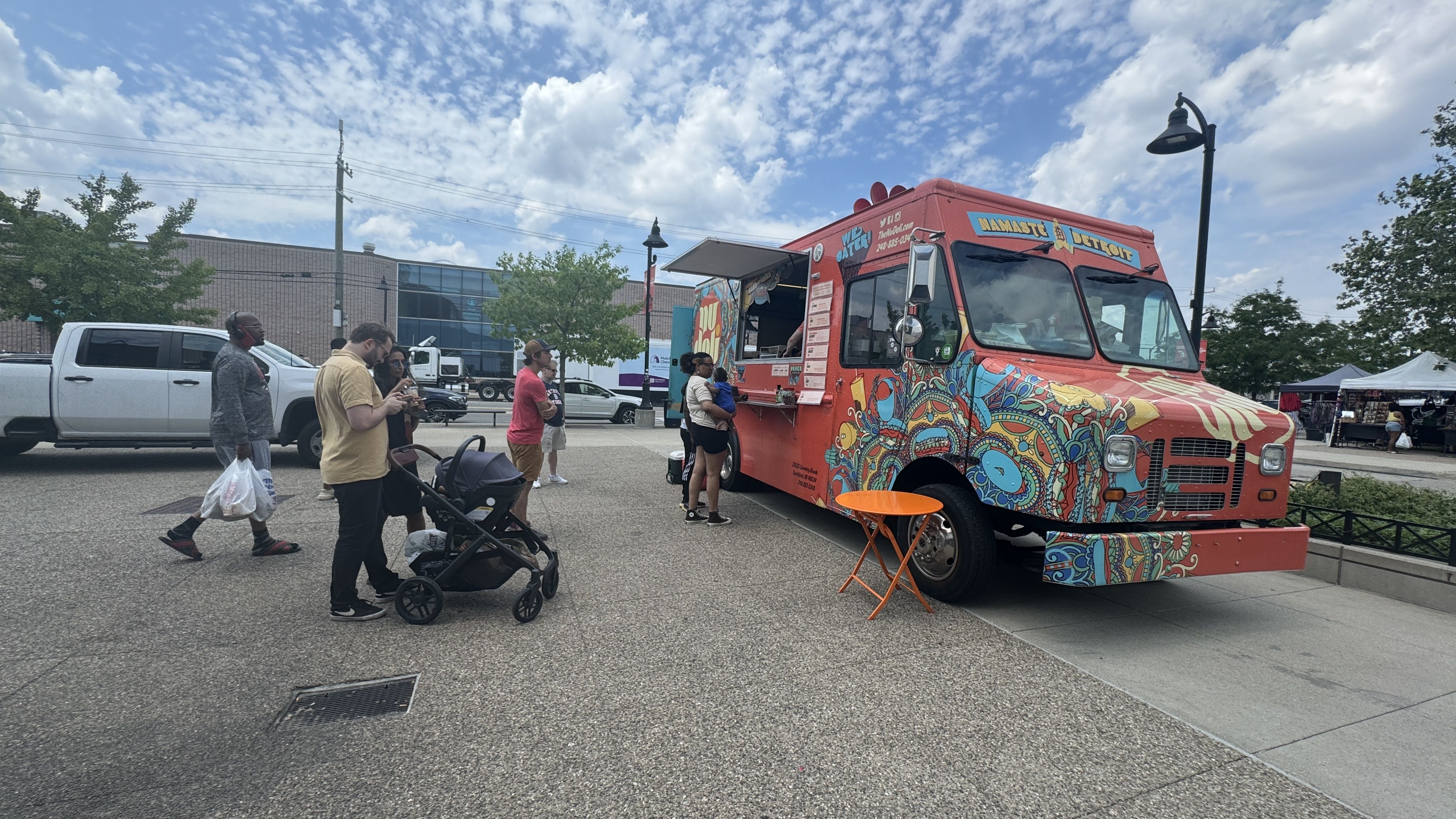 Nu Deli's food truck.