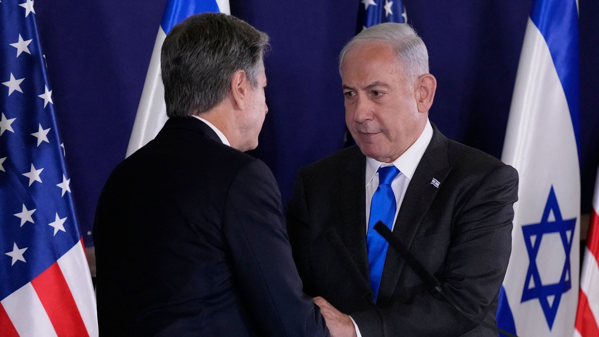 Bibi After Blinken Meeting: No Temporary Ceasefire In Gaza Without ...