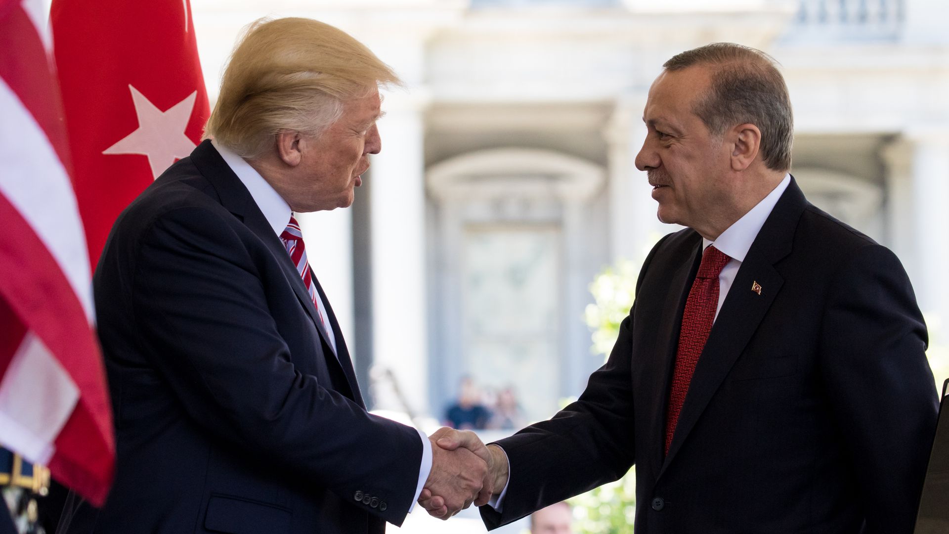 Image result for trump and turkey president