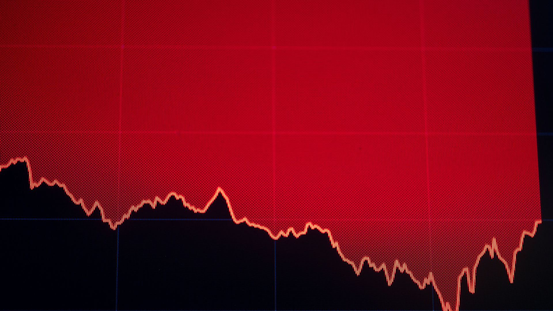 Stock market going downhill 