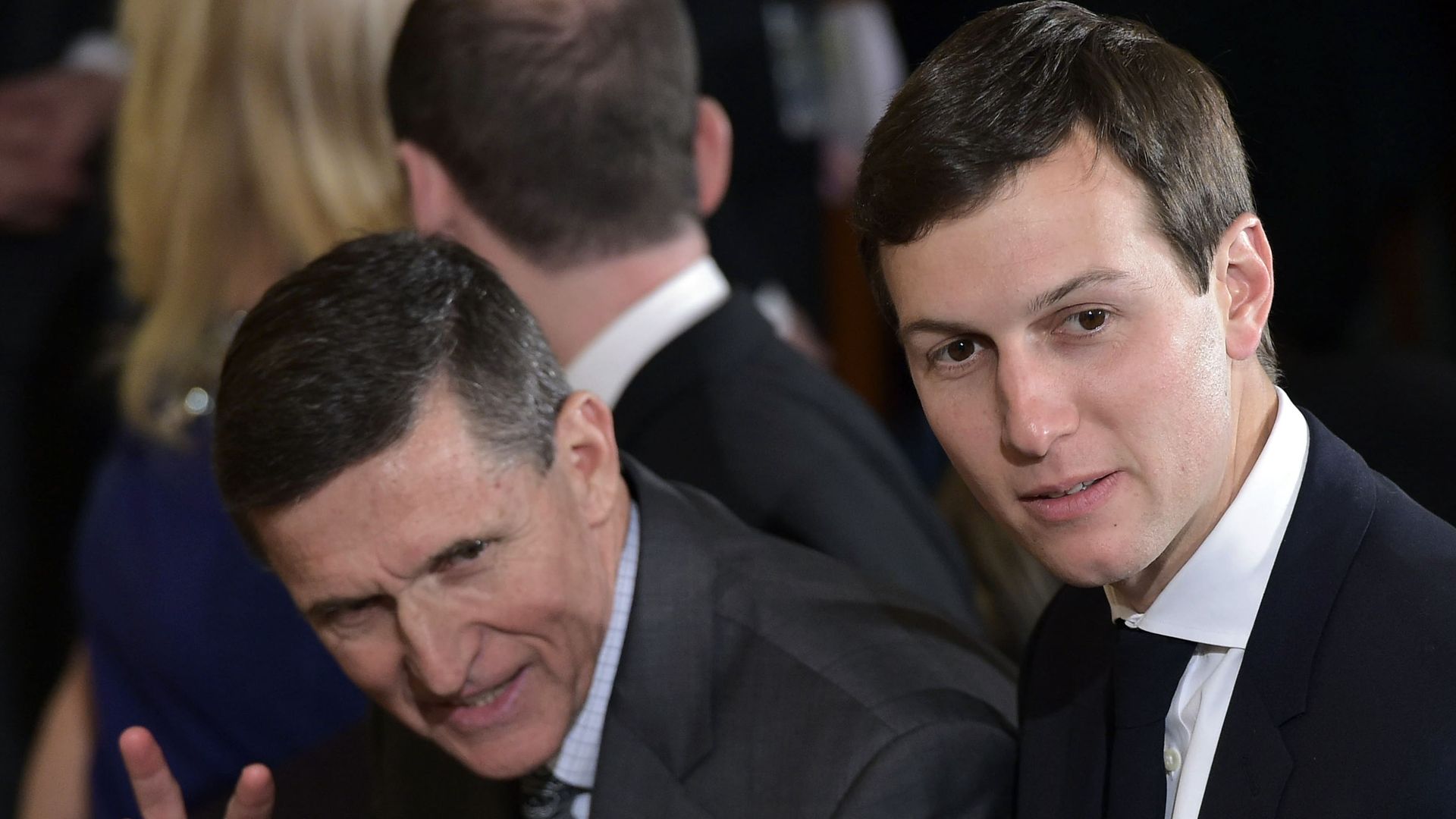 Michael Flynn and Jared Kushner.