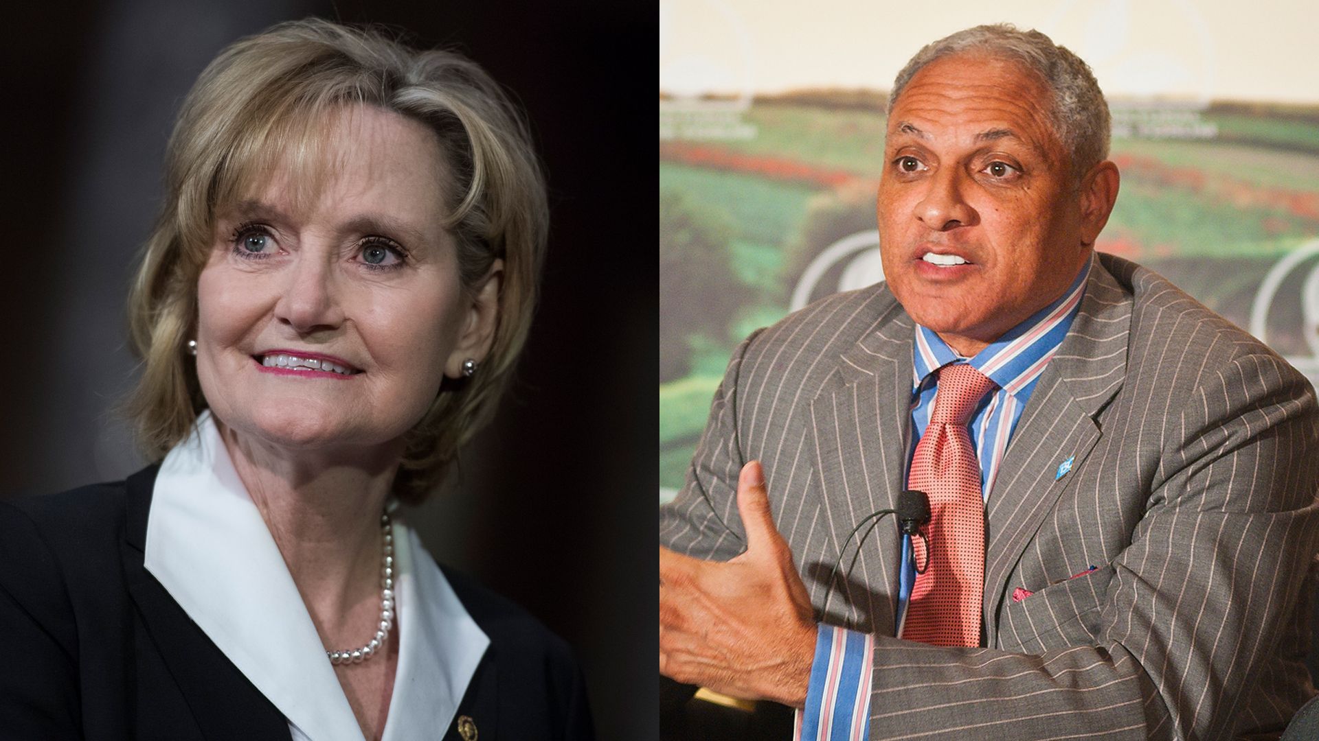 Cindy Hyde-Smith and Mike Espy
