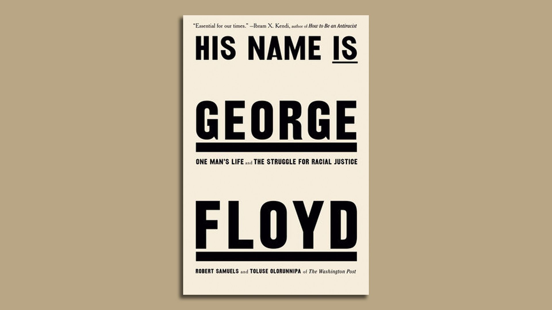 his name is george floyd book cover