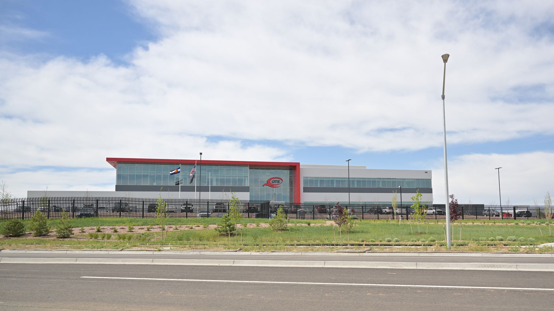 QTS, a data center company, builds a 65-acre facility at 1160 N. Gun Club Road in Aurora, Colorado, in 2025. Photo: RJ Sangosti/Denver Post via Getty Images