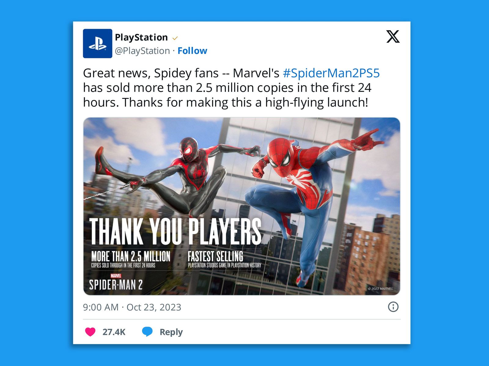 Microsoft Turned Down Exclusivity With Marvel For Spider-Man