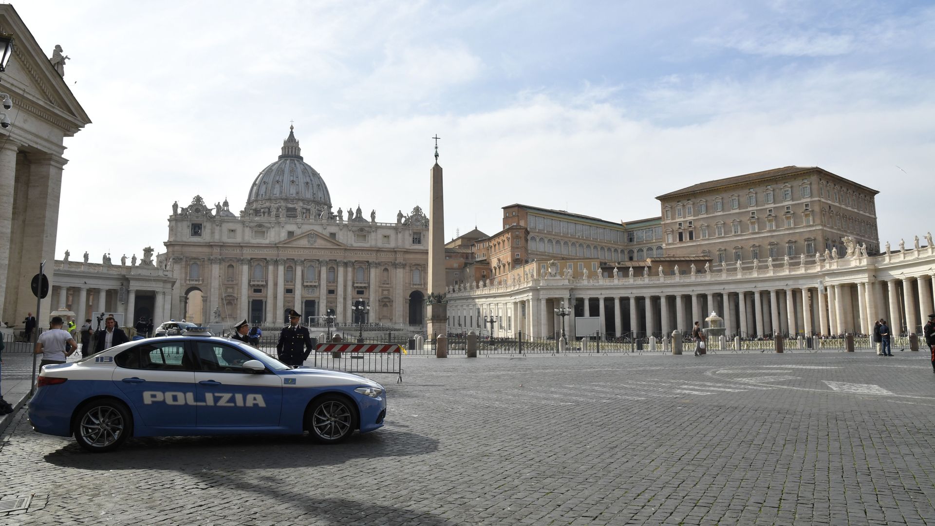 Police at Vatican