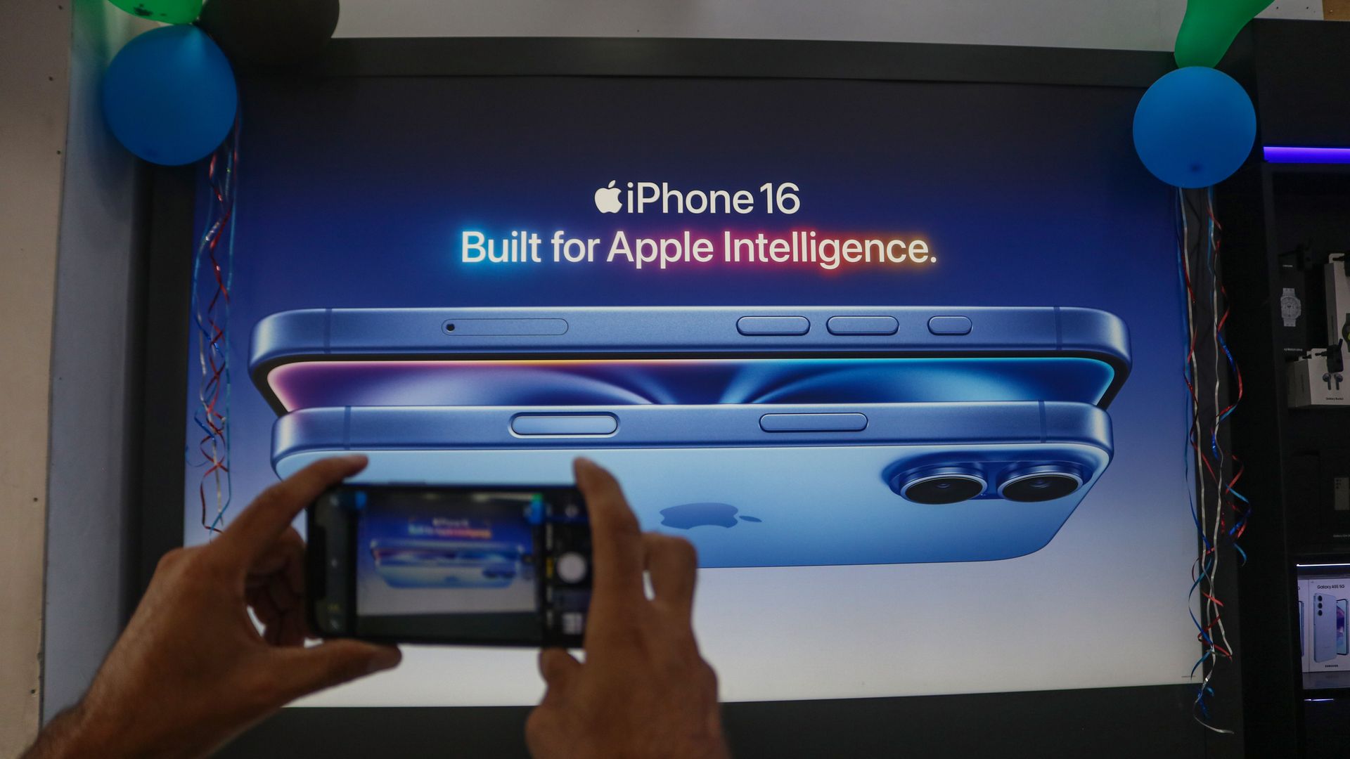 An iPhone ad reveal.