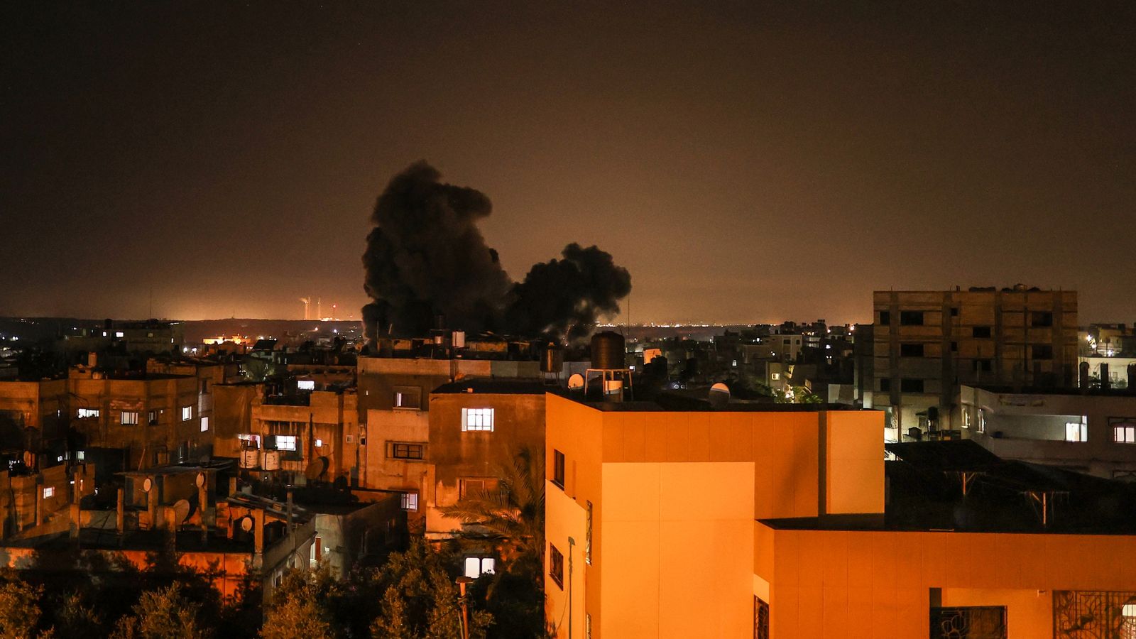 Israel Launches Fresh Strikes On Gaza As Fighting Intensifies