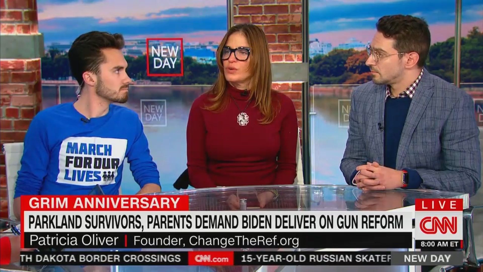 David Hogg, Patricia Oliver, and Igor Volsky