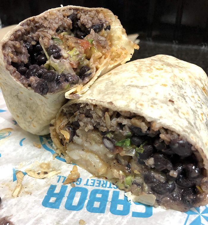 burrito at sabor in charlotte