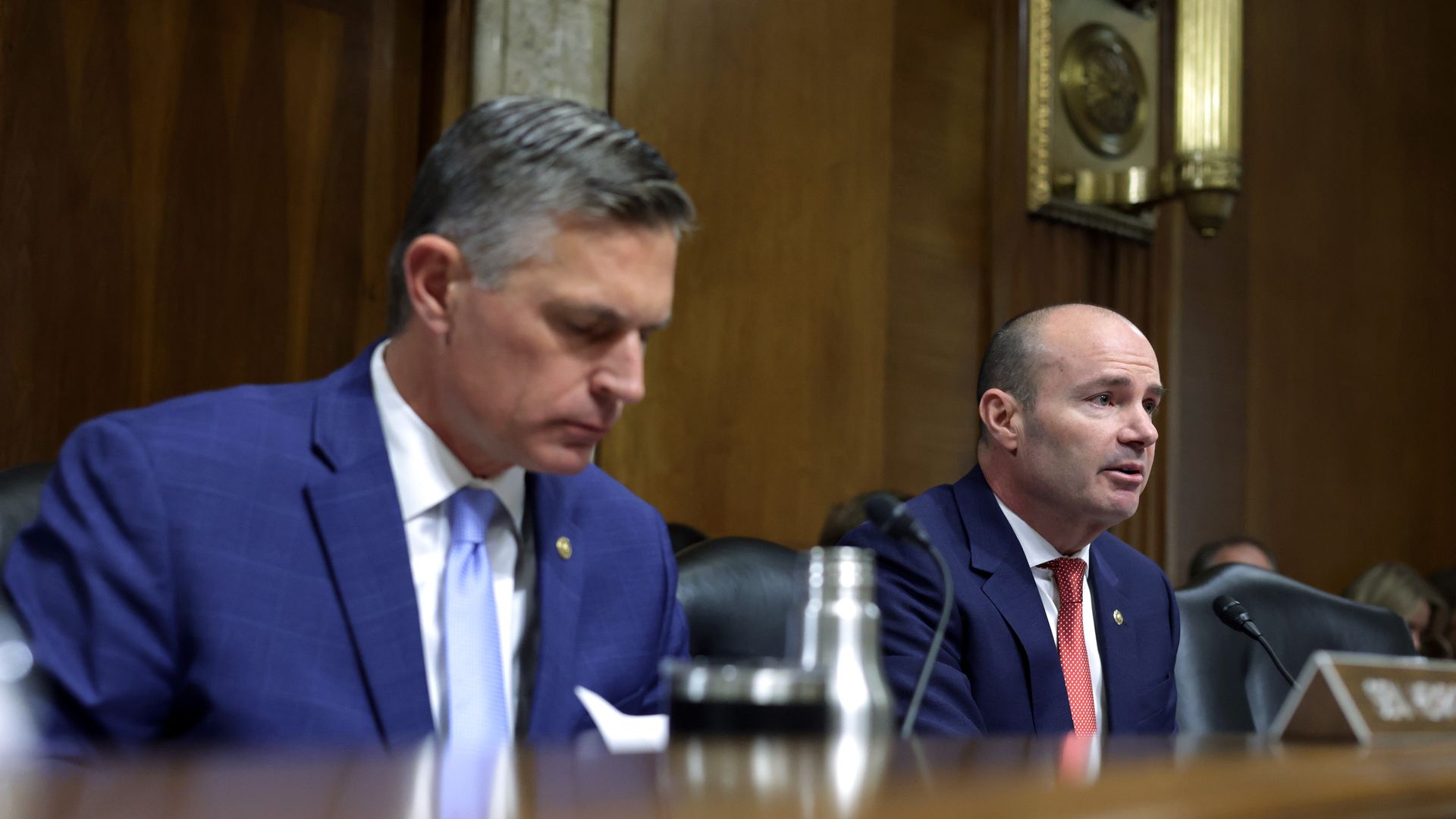 Sens. Mike Lee and Martin Heinrich