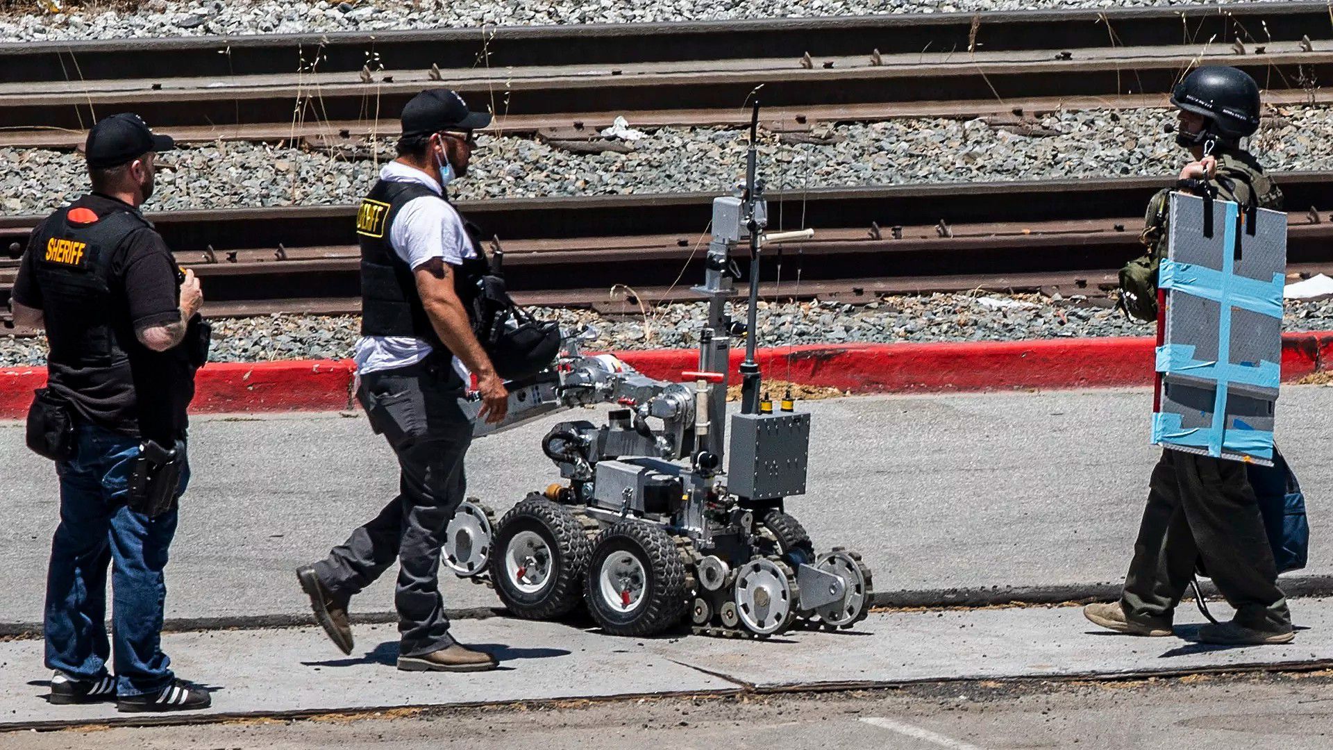 Santa Clara County Sheriff's Office uses a robot similar to one the SFPD owns. 