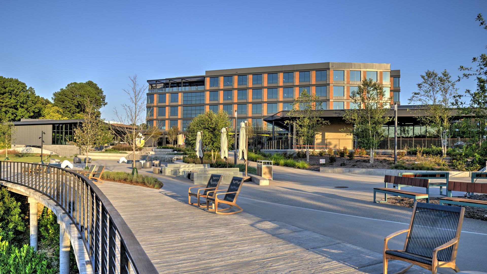 The Horseshoe building at HUB RTP