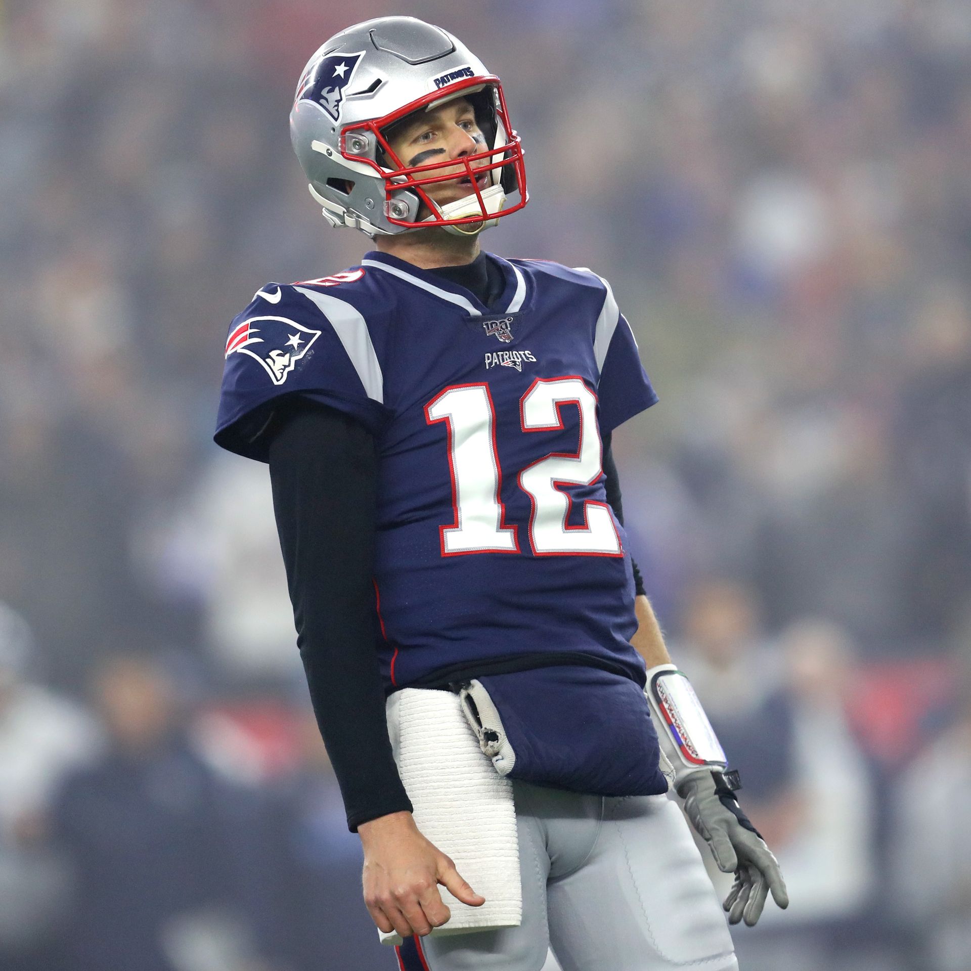 FILE) Tom Brady Announces He Is Leaving the New England Patriots. American  football quarterback Tom Brady announced Tuesday, March 17, 2020 he will  leave the New England Patriots and continue his NFL