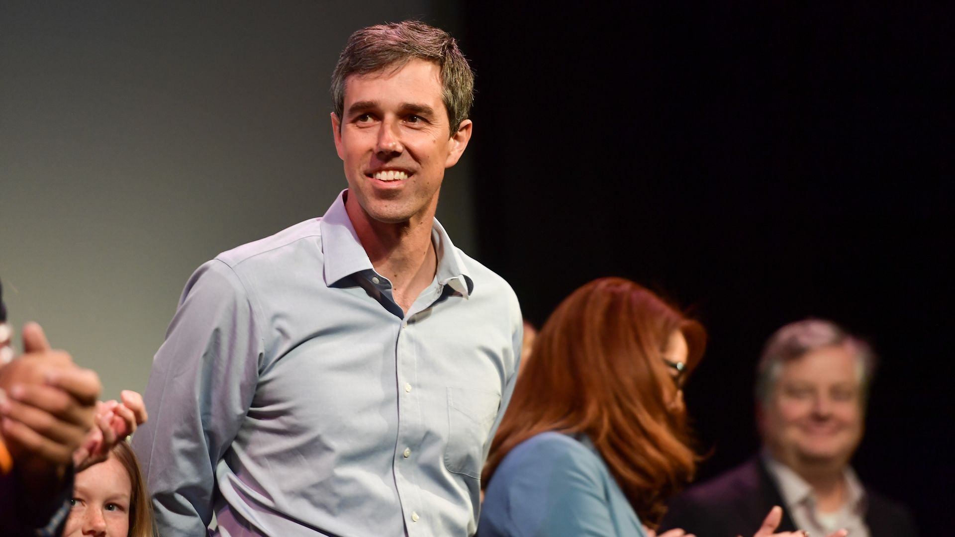 Beto O'Rourke smiling