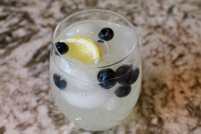 blueberry ginger lemonade