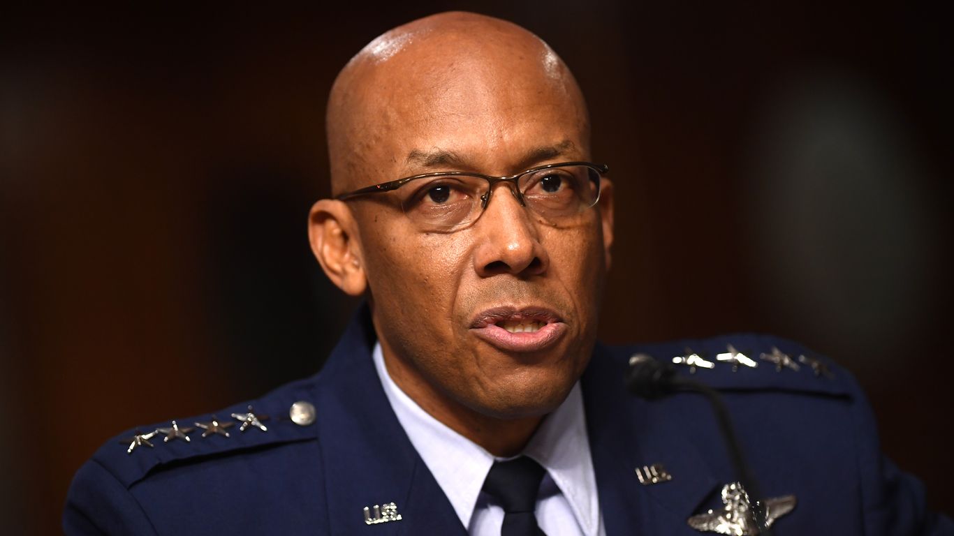 Senate confirms first black service chief in U.S. history