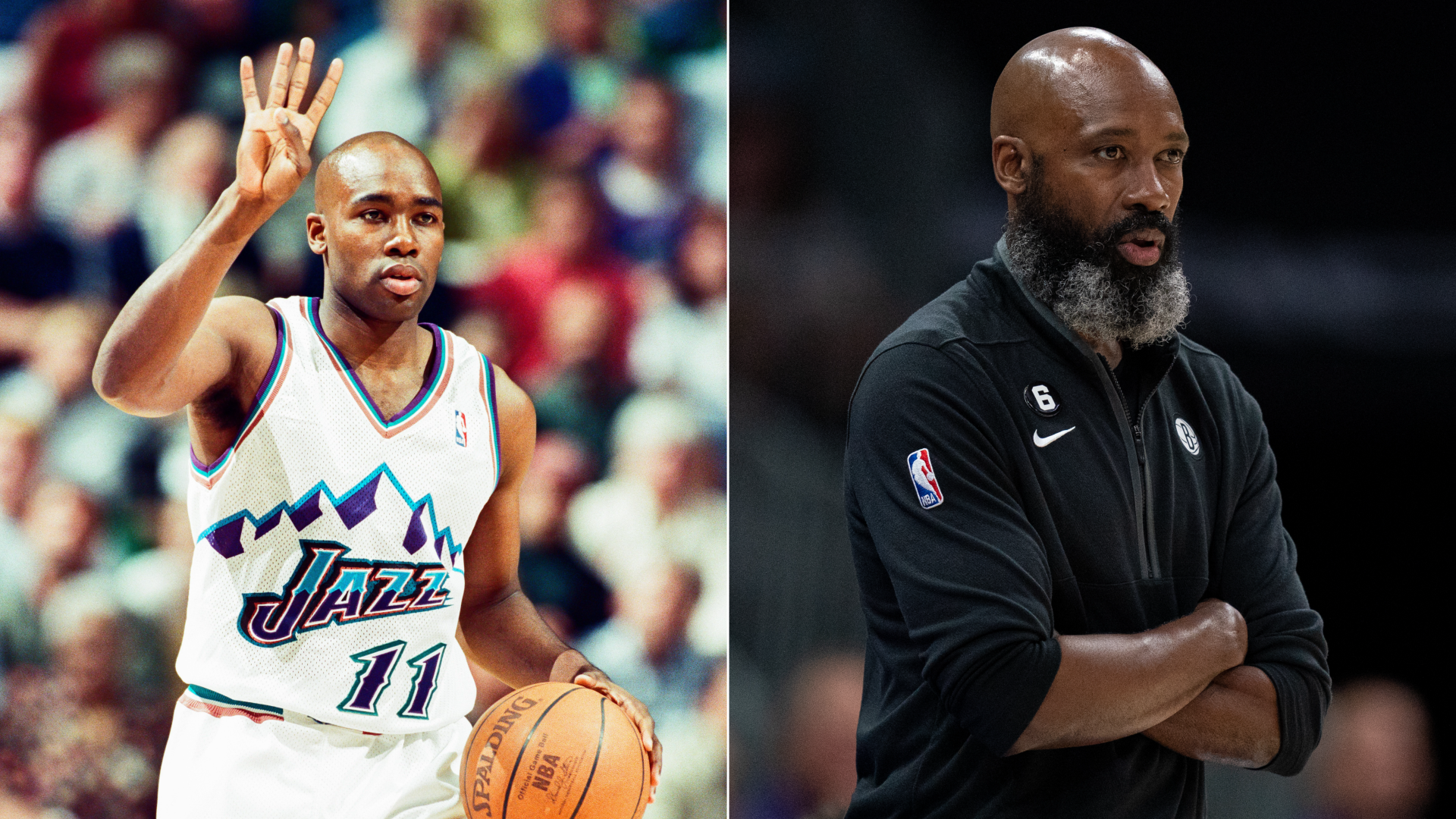jacque vaughn side by side player and coach