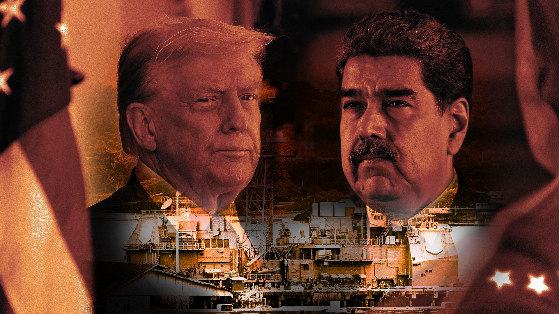 Trump eyes Venezuela regime change as warships near the coast