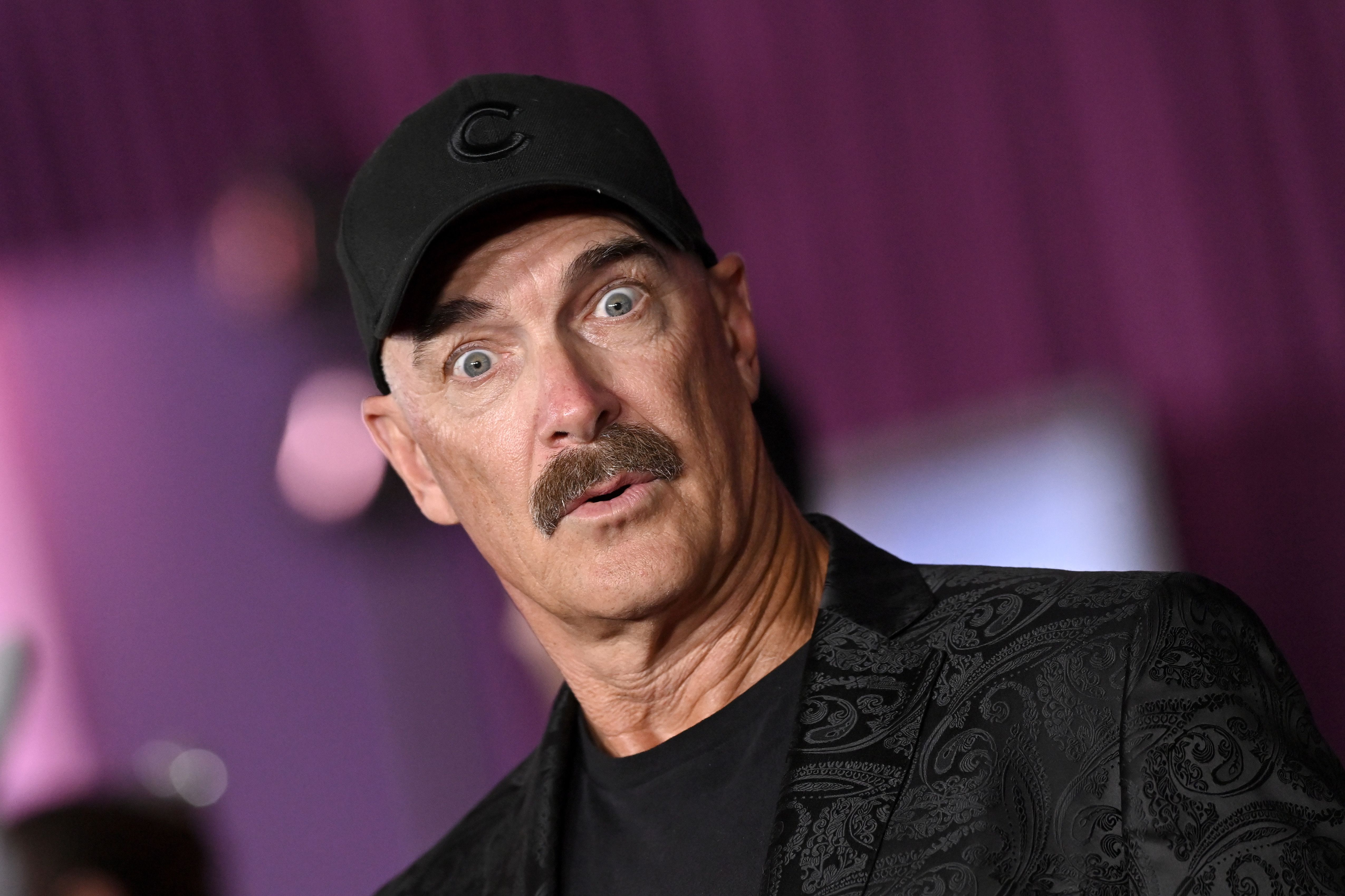 Image shows Patrick Warburton making a silly face.