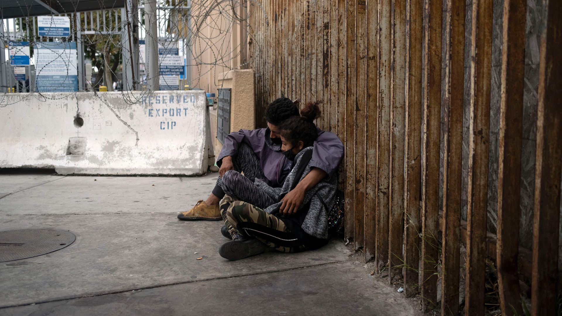 Photo of Guatemalan asylum seekers