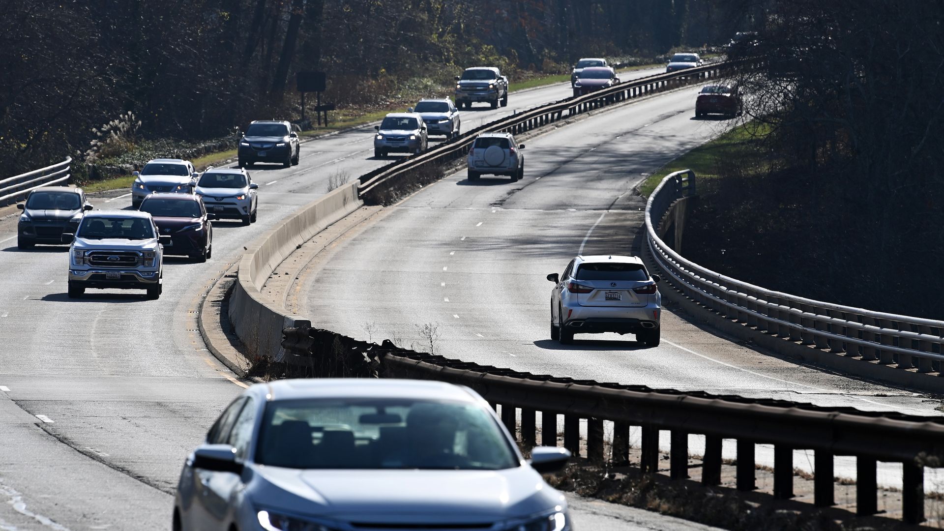 The George Washington Parkway in DC.