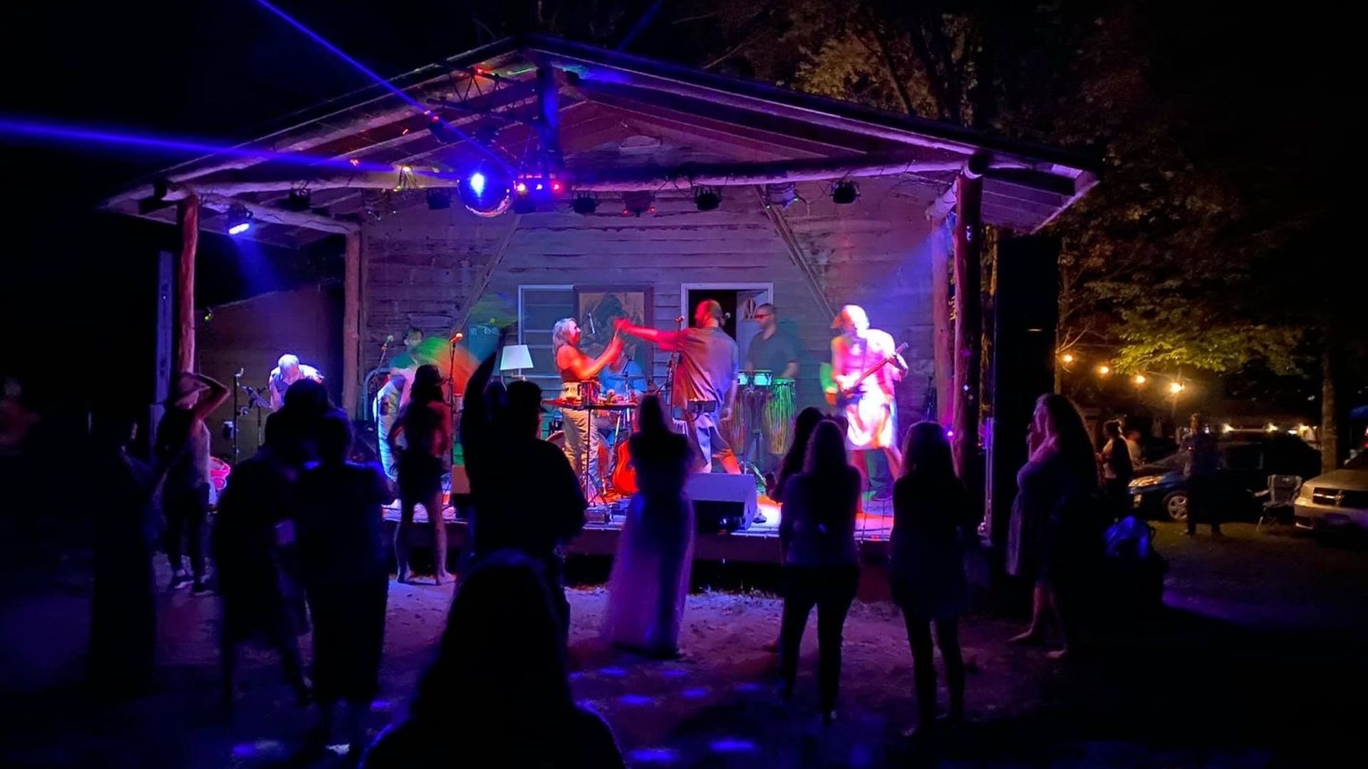 The briar patch cabin amphitheater