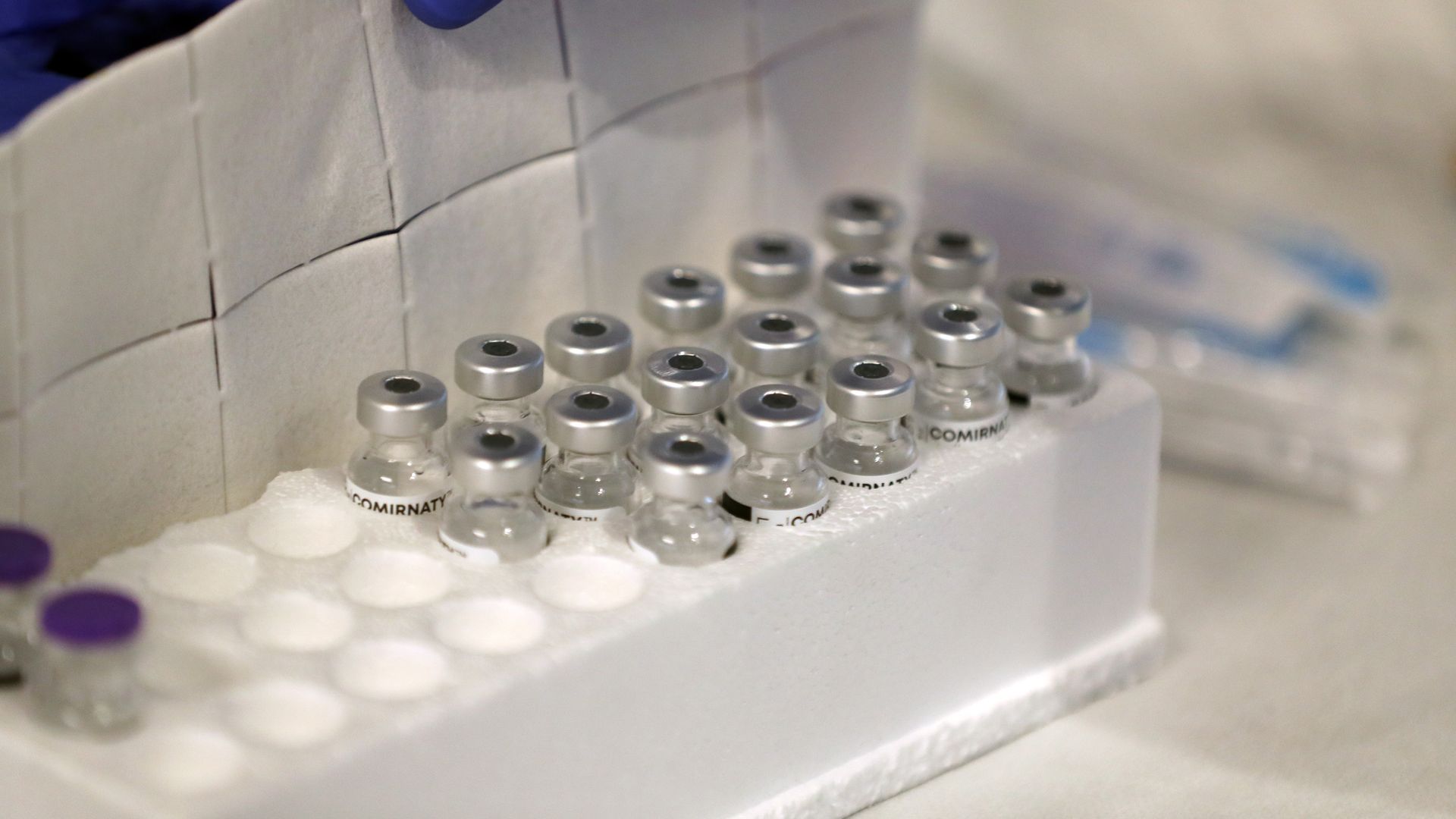 Pfizer vials