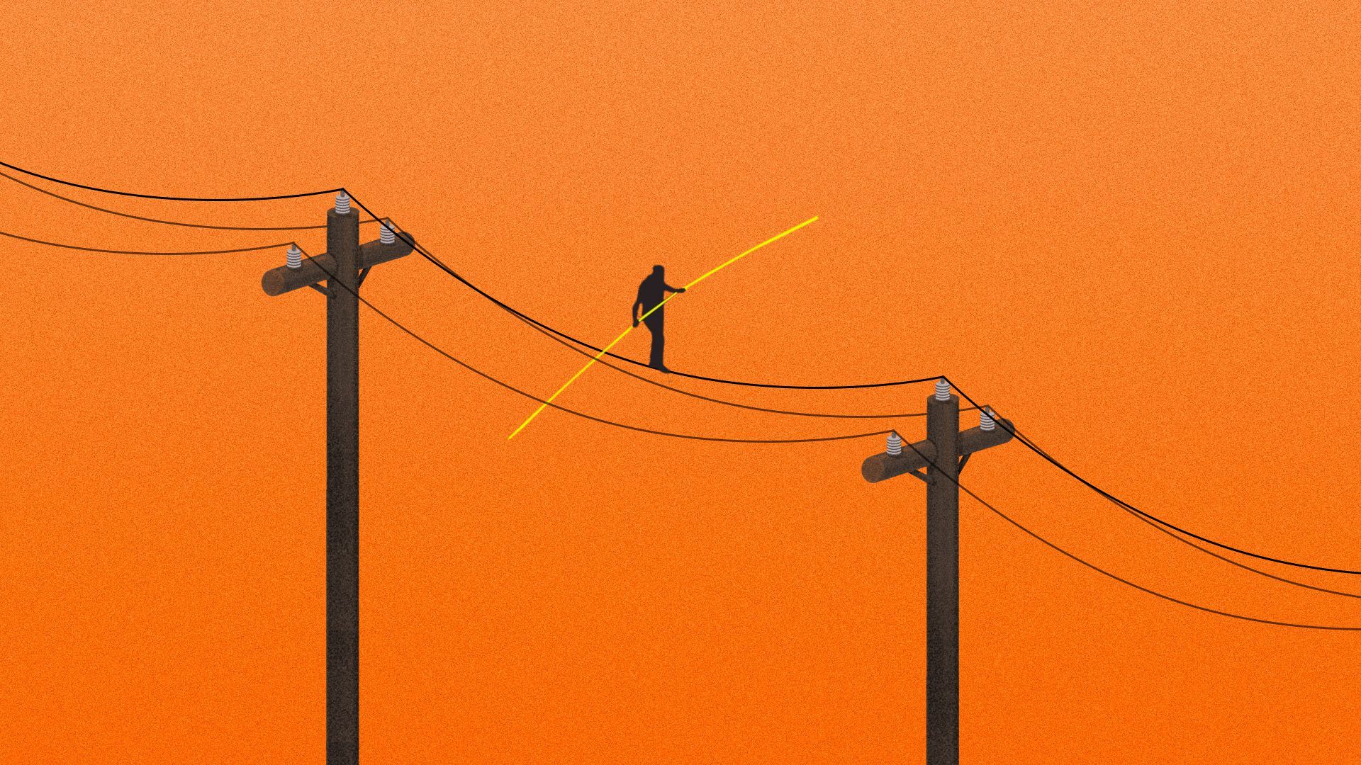 Illustration for column on energy risks