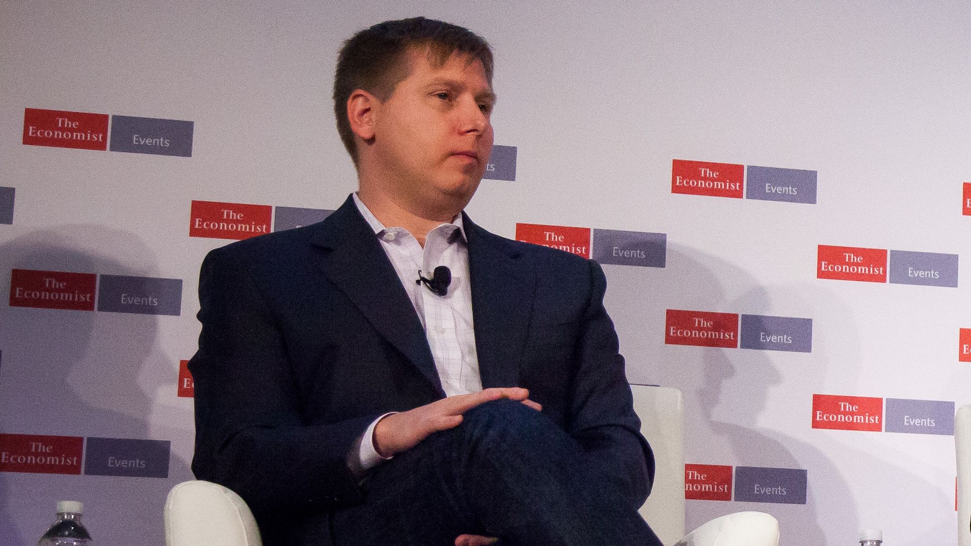 Barry Sillbert at an Economist event