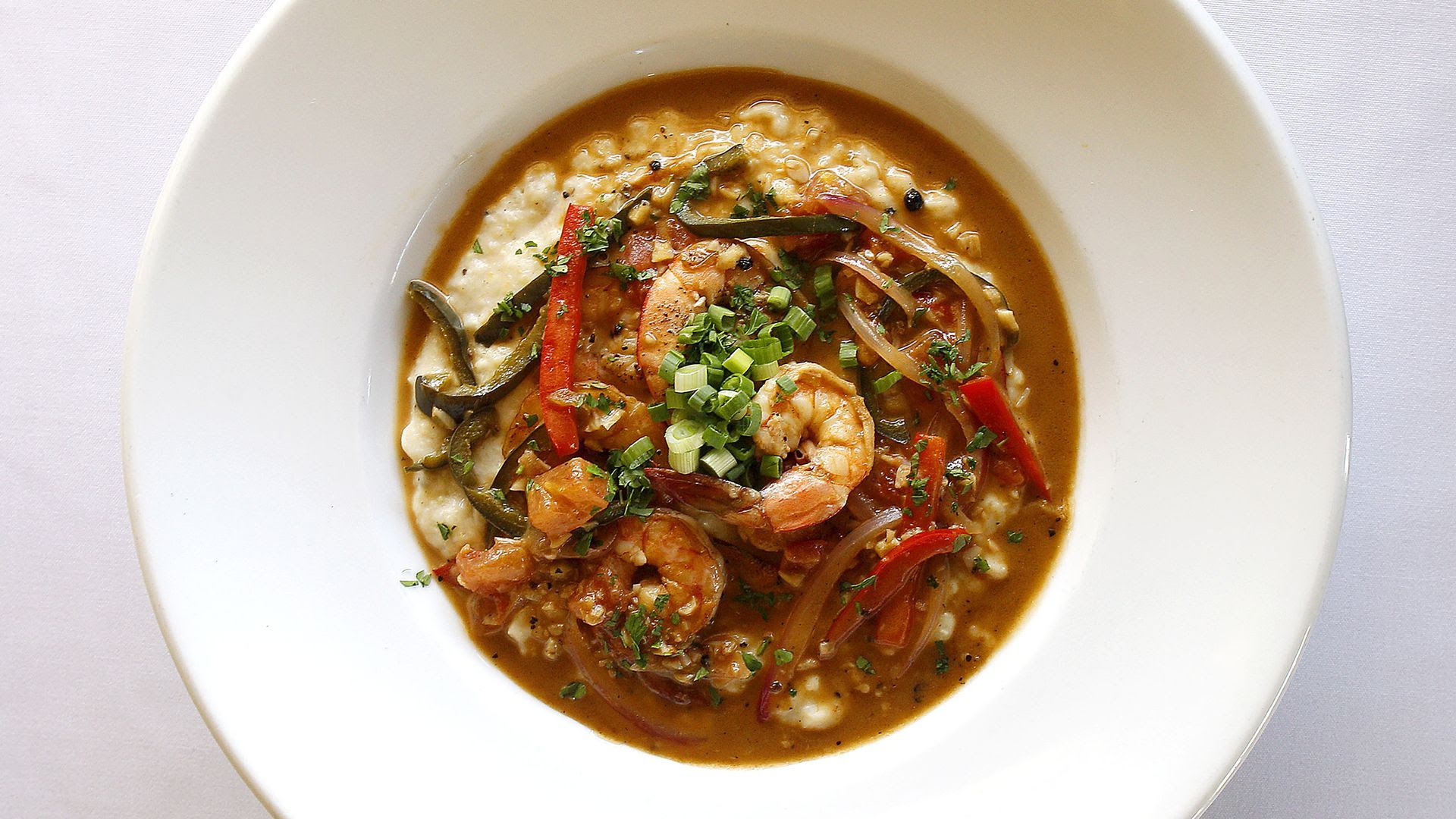 bowl of shrimp and grits