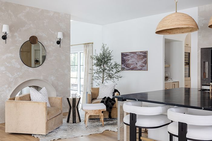 best outdoor setup kitchen fireplace