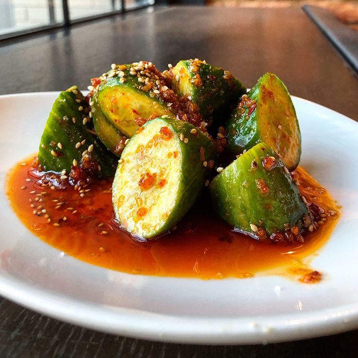 vegetables at gyu kaku japanese bbq