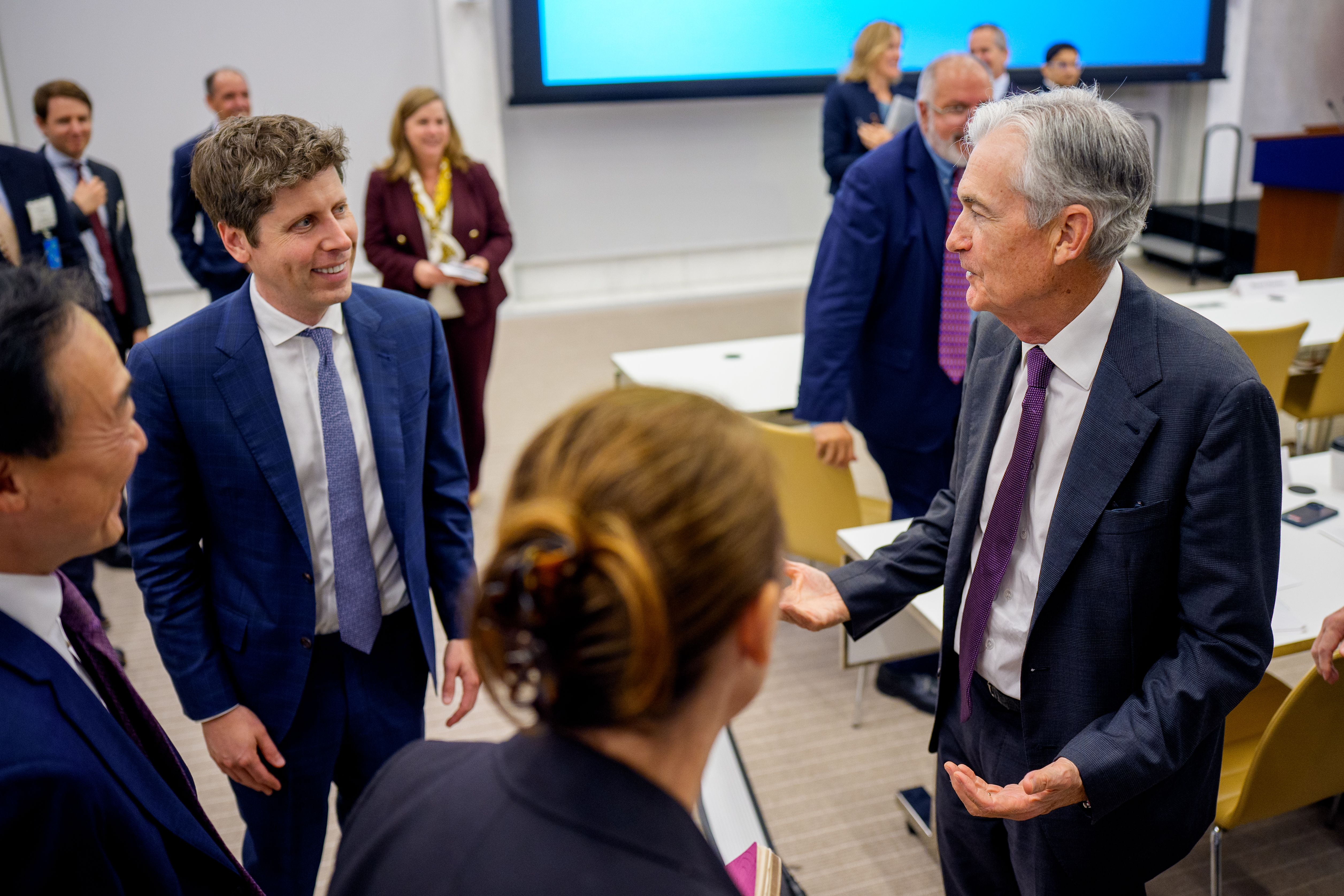 OpenAI CEO Sam Altman started his swing through D.C. this week with an appearance at a major Federal Reserve conference yesterday.
