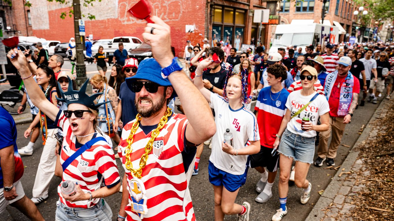 Seattle turns out for World Cup fever