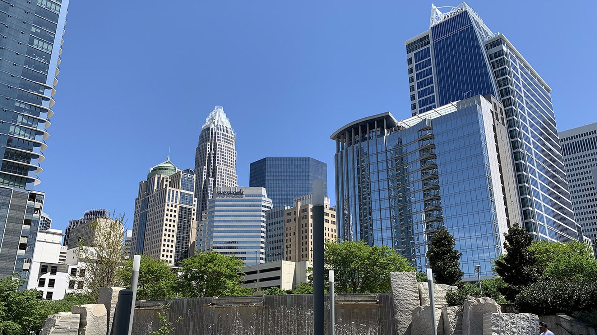 charlotte skyline