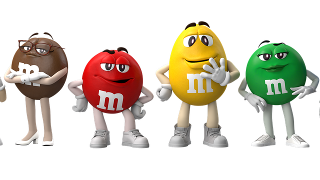 M&M's say goodbye to high heels