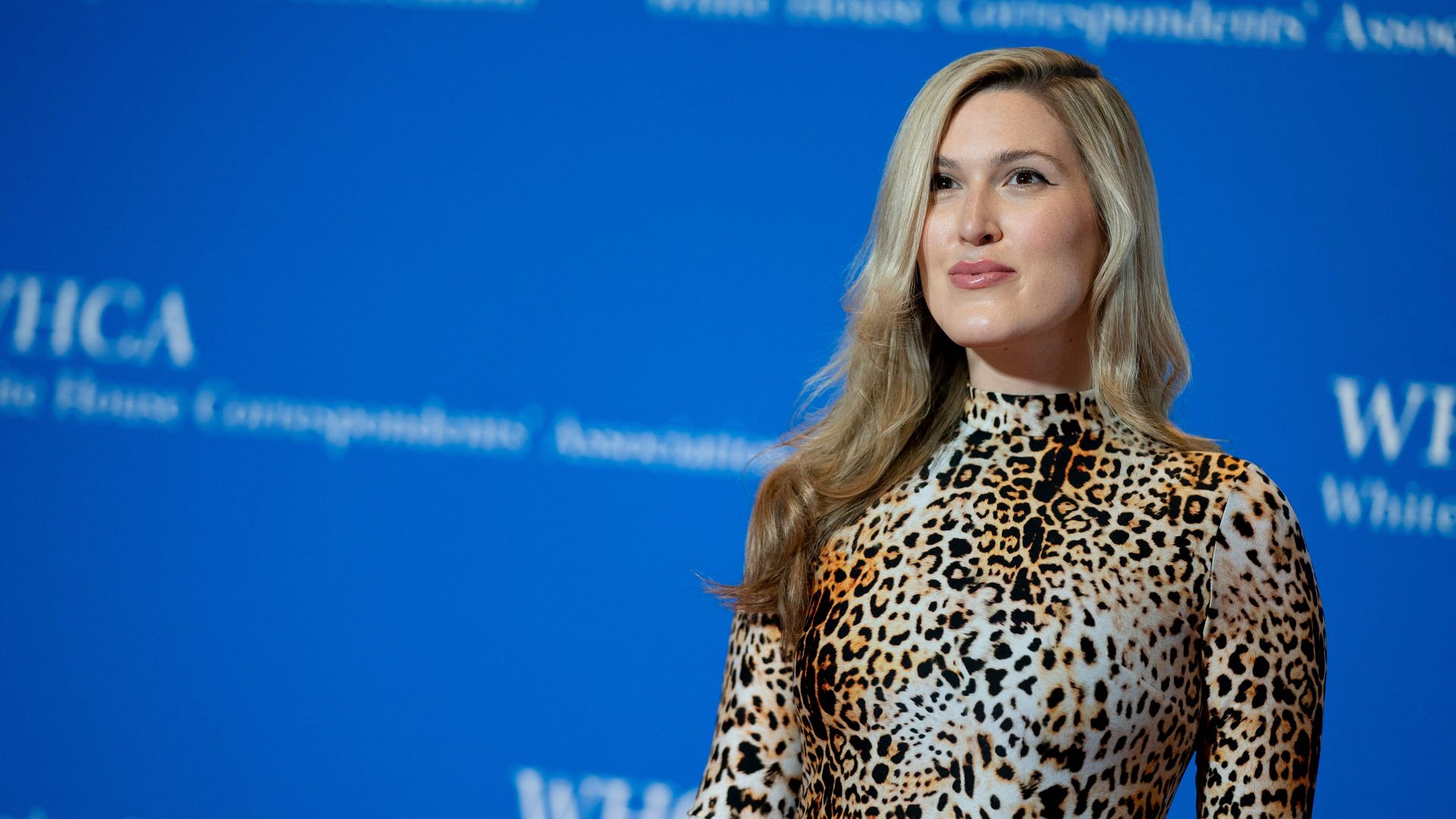  Reporter Olivia Nuzzi arrives for the White House Correspondents' Association dinner at the Washington Hilton in Washington, DC, April 29, 2023. 