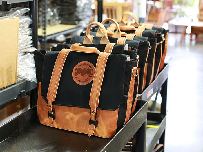 olpr. Leather Good Co. Ukrainian owned business in Charlotte. 