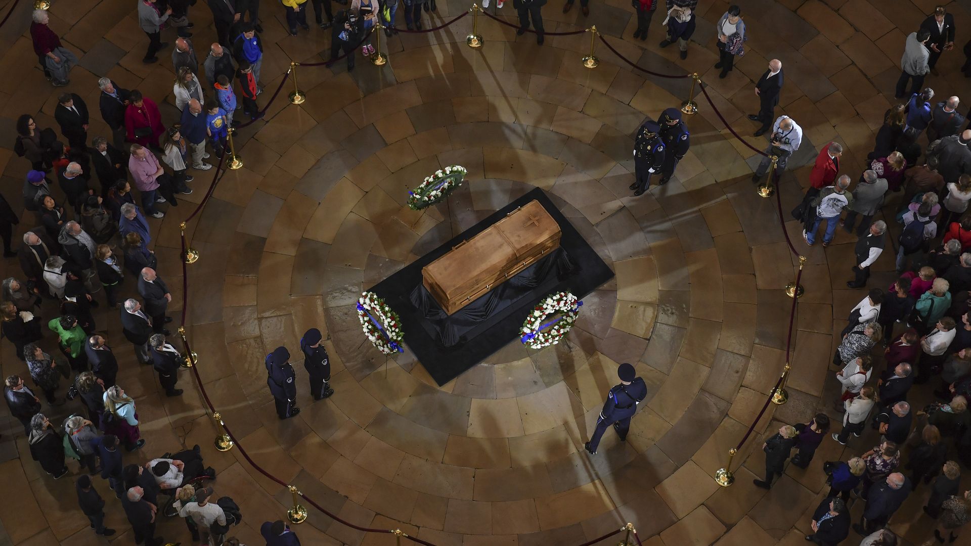 Billy Graham lying in state in Capitol